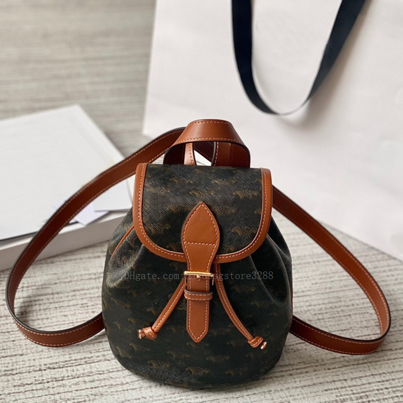 CC Triomphe Lock Backpack Designer Fashion bags Handbags Original Luxurious Ladies Shoulder bag Women Crossbody Real Leather Wholesale New style