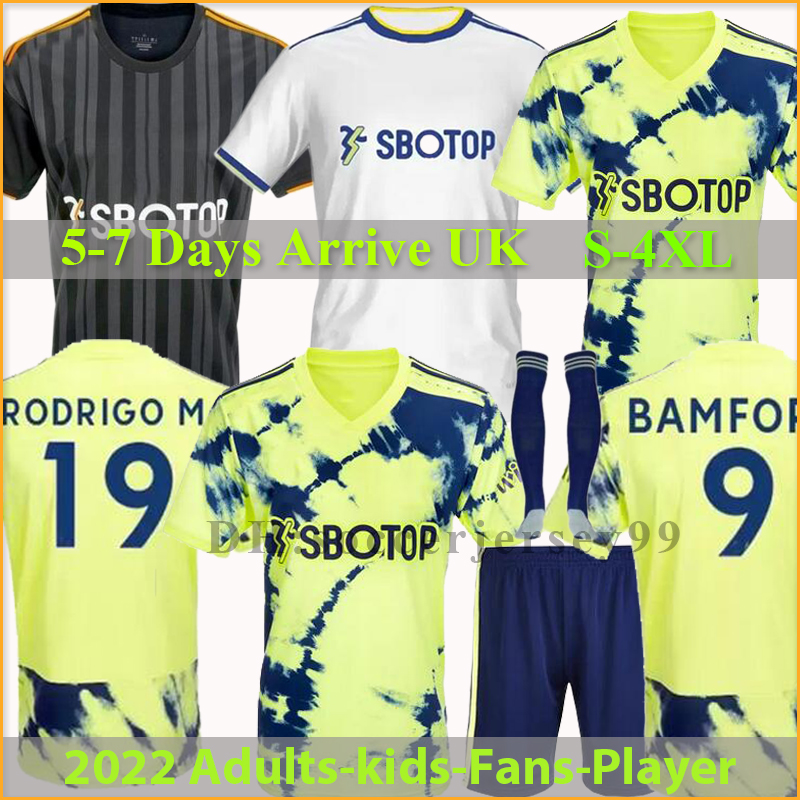 

4XL 22 23 SUMMERVILLE BAMFORD soccer tee Jerseys LEEDS UnItEdS Adams KLICH HARRISON kit 2022 2023 Llorente JAMES Sinisterra football shirt, 2223 home