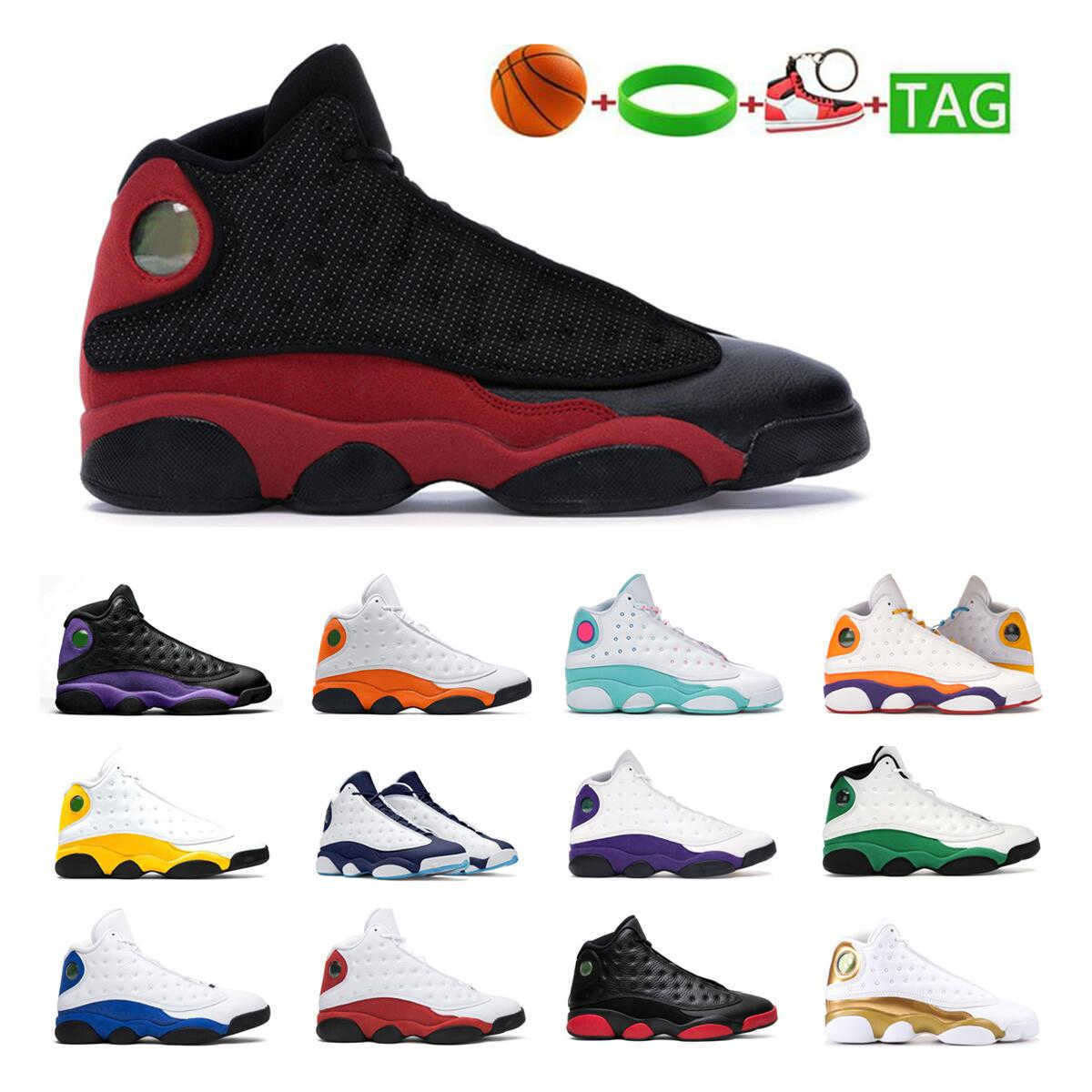 Chaussures de basket-ball pour hommes Histoire de vol Hyper Royal Reverse Bred Court Purple Aurora Green Playground University Sports Sneakers Tr
