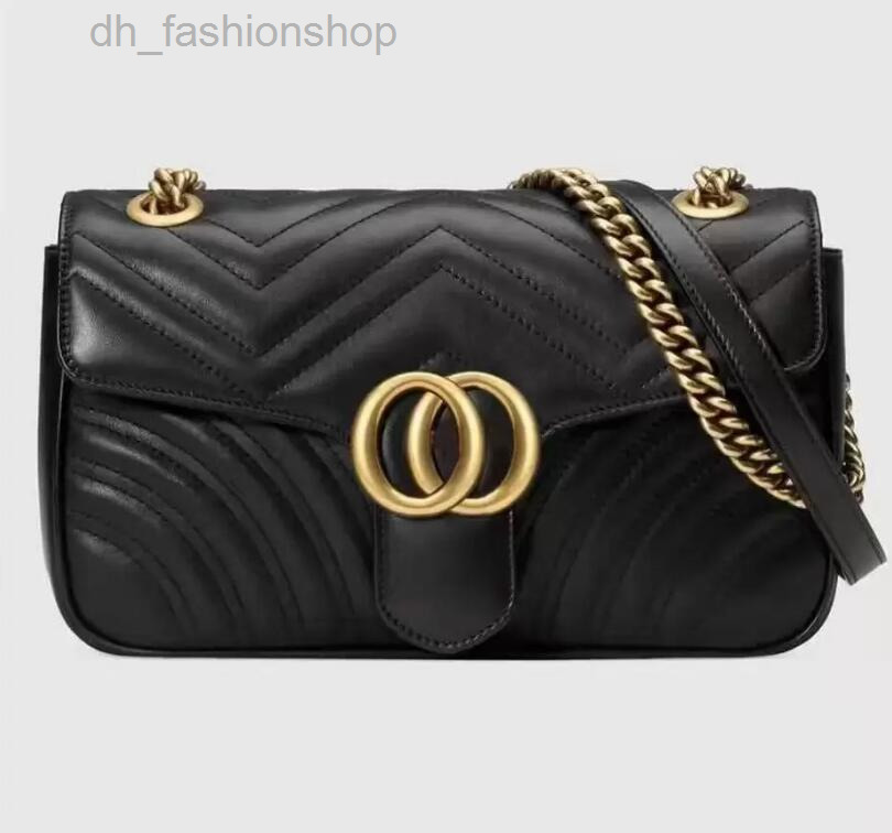 

Classic Leathers Heart womens luxury designer bag Marmont handbags crossbody tote purses women leather handbag woman shoulder lady bags cm