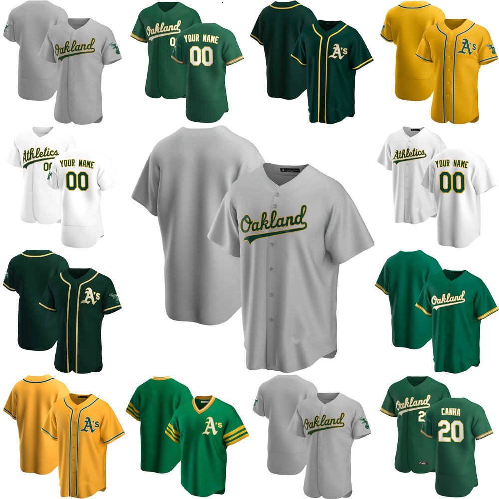 

Custom Jersey Mens women Youth Oakland''Athletics''40 Chris Bassitt 35 Jake Diekman 15 Seth Brown 20 Mark Canha Baseball Jerseys, Color