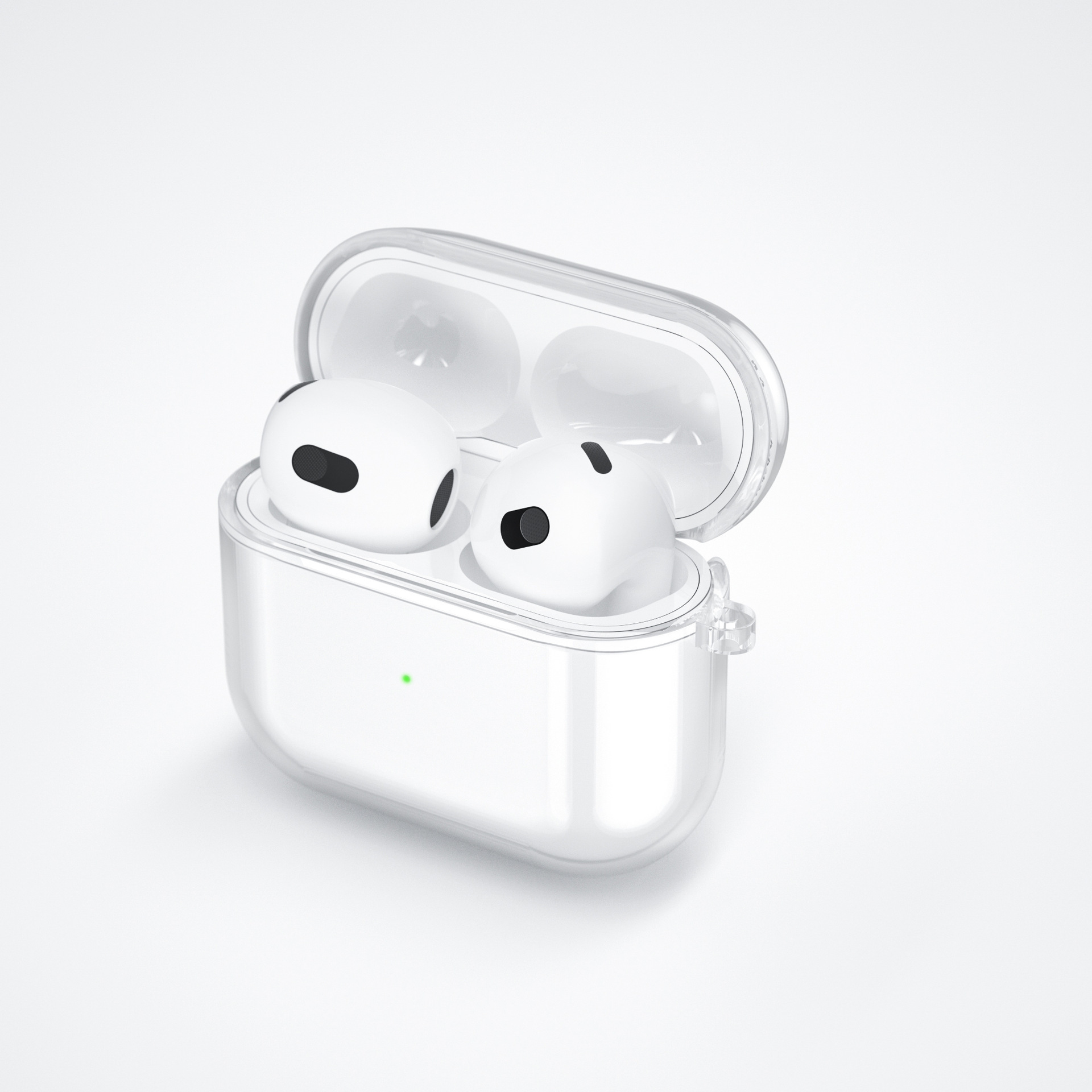 

For Apple Airpods 3 Headphone Accessories Solid Silicone Cute Protective Earphone Cover Apple Wireless Charging Box Shockproof case