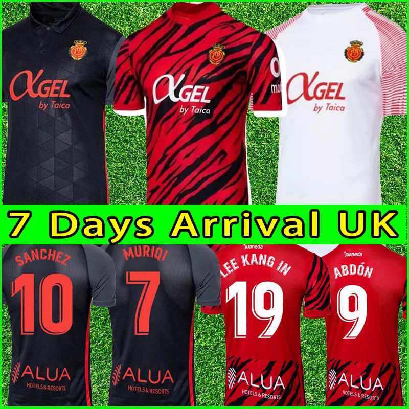 

22 23 RCD Mallorca Soccer Jersey Home away Abdon Baba 2022 2023 Camiseta Sanchez Murillo Lago Jonior Merveil Cufre Raillo Valjent Camisa de Uniforme de uniform