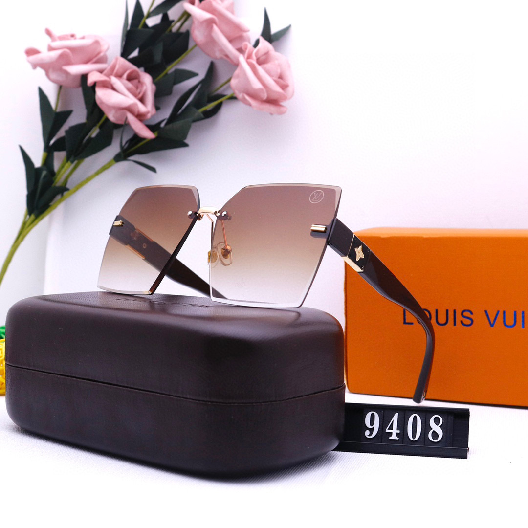 

Classic Designer Sunglasses Fashion Ladies Eyewear Luxury Brand Sunglasses Mens With Box LV Louis Vuitton Gucci YSL