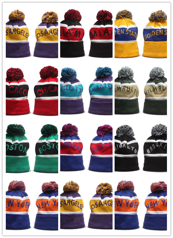 

New Basketballl Beanies 2022 Knit Hat Cuffed Cap Hot Teams Knits Hats Mix And Match All Caps Beanie