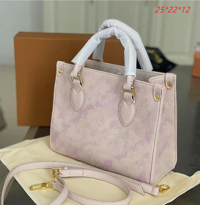 

New fashion women handbags ladies designer composite bags lady clutch bag shoulder tote female purse wallet MM Fresh size, Customize