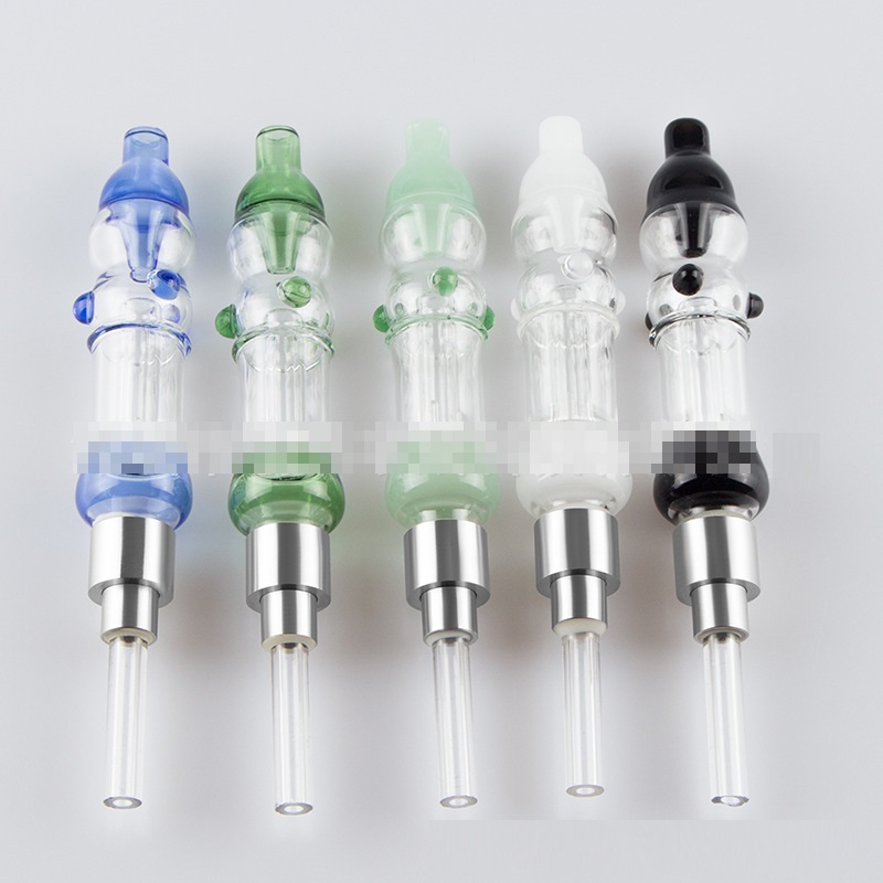 

Smoking Accessories Mini Glass Nector Collector Kit Inner Perc Mouthpieces with 10mm Quartz Nail