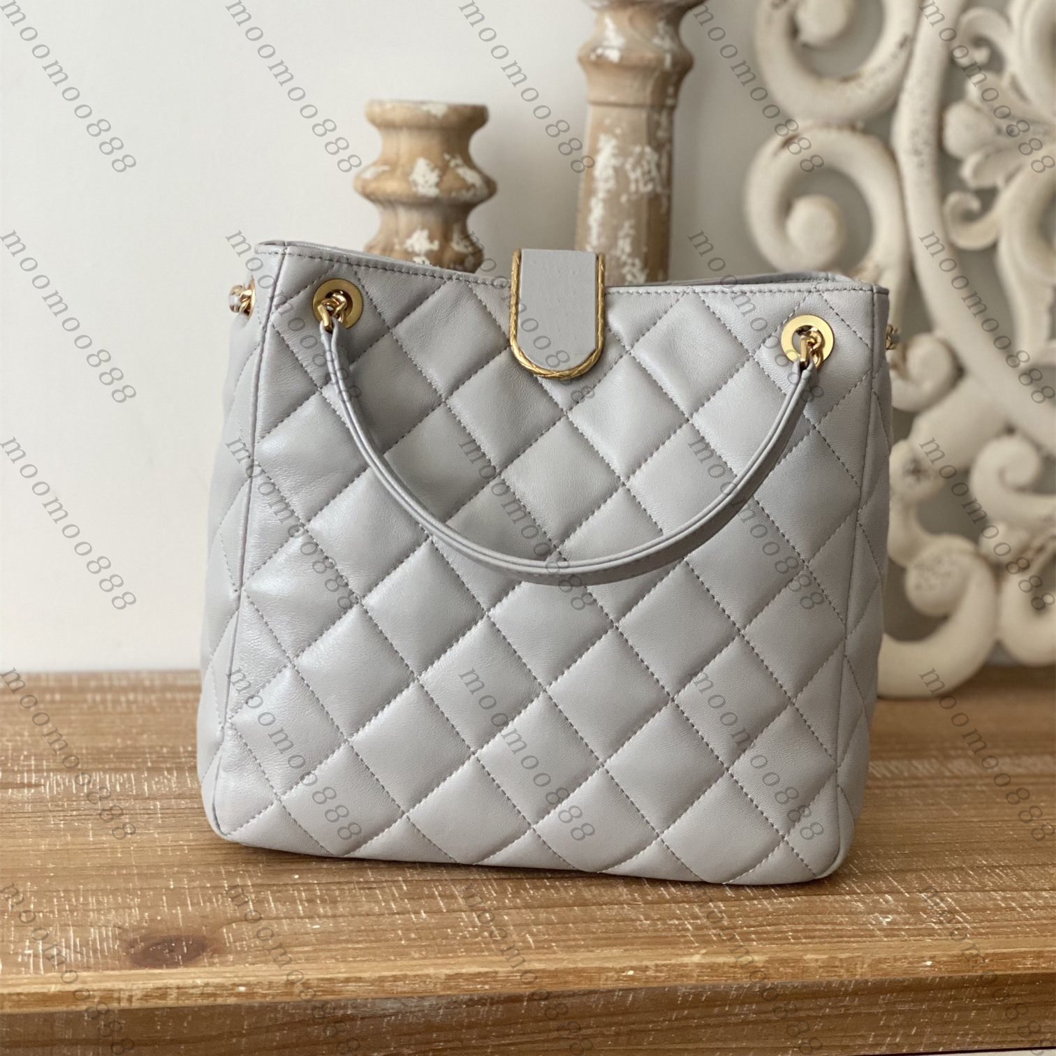 

10A Top Tier Mirror Quality Small Shopping Bag Tote Women Real Leather Handbag Lambskin Quilted Flap Hobo Luxury Designer Black Purse Shoulder Gold Chain Box Chip Bag, Upload pics to contact us