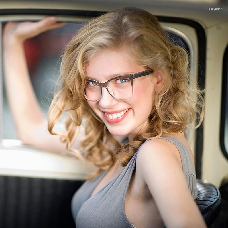 

Sunglasses Model TR Optical Frame Oversize Shape With Anti Blue Ray Unisex Glasses UV400