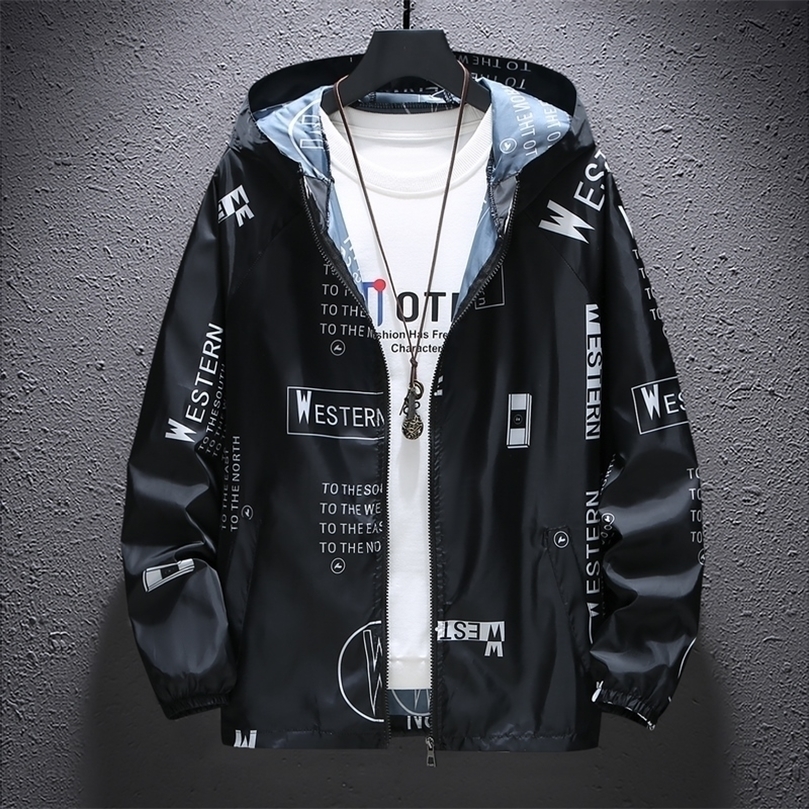

Mens Jackets Summer Jacket Men Large Size Ultra Thin Breathable Sun Outwer Clothes Teenagers Loose Basketball Sports Coat FS2967 220908, Black 2967