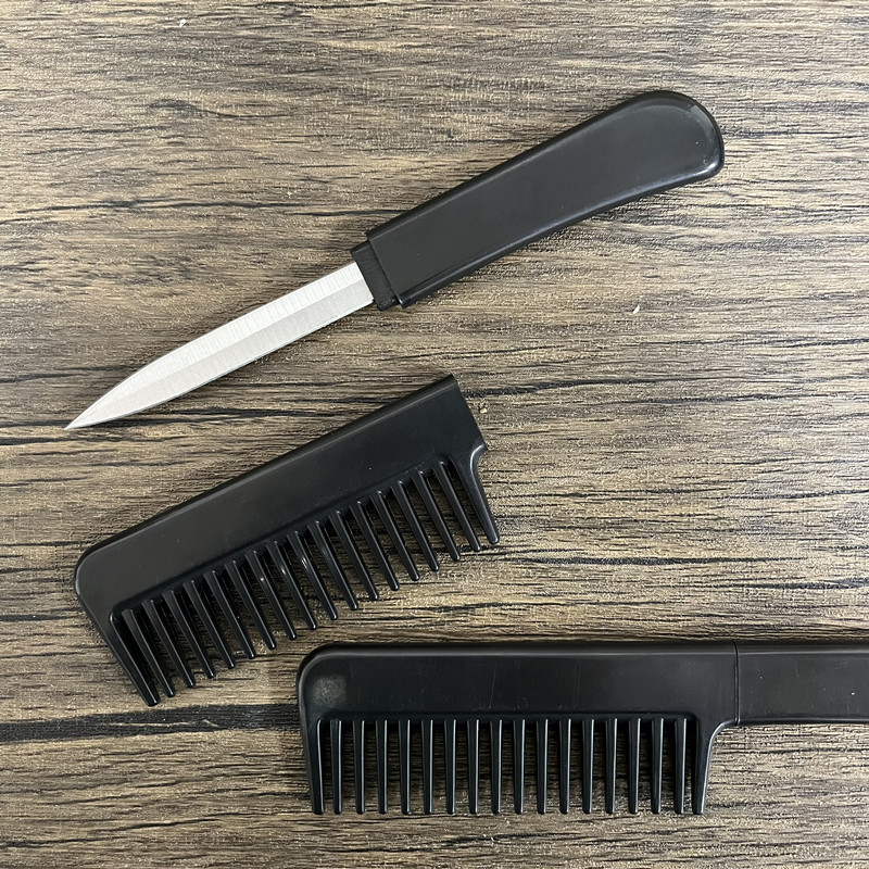 

Fashion Accessories Brush Comb Self-Defense Small Knife For Women