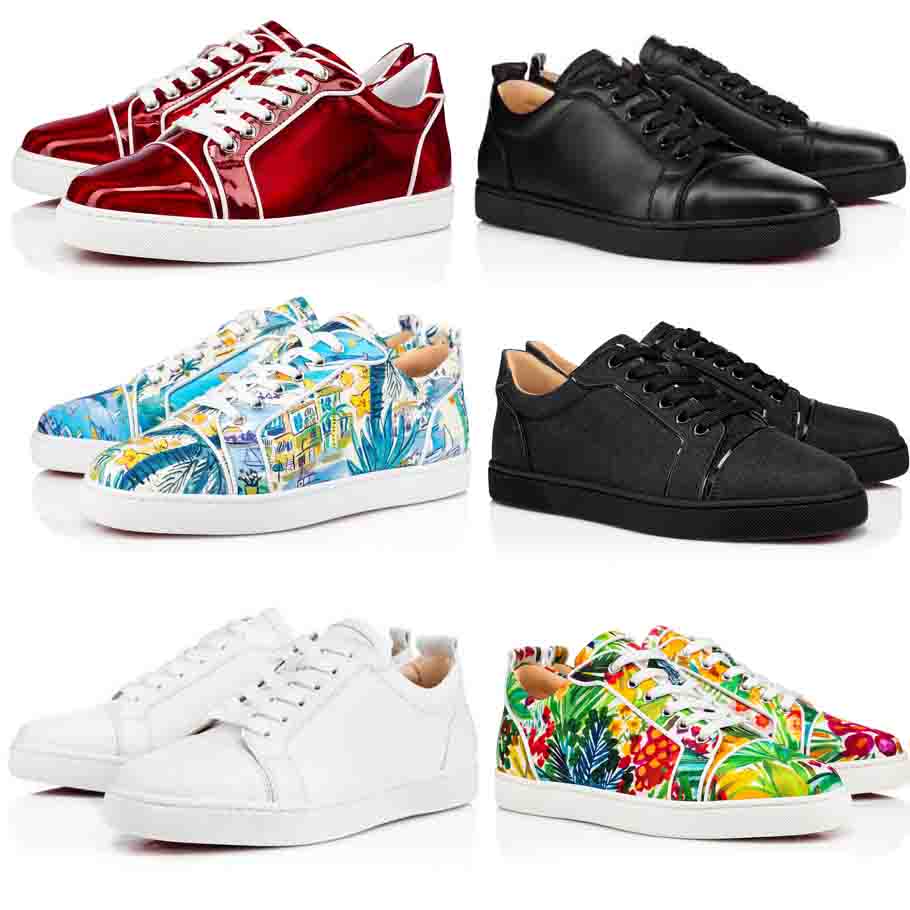 

Luxury brands paris homme Dress Shoe spiked low sneakers Men's Junior calfskin Leather Sneaker mens sports orlato trainers with box and dust bag, 111
