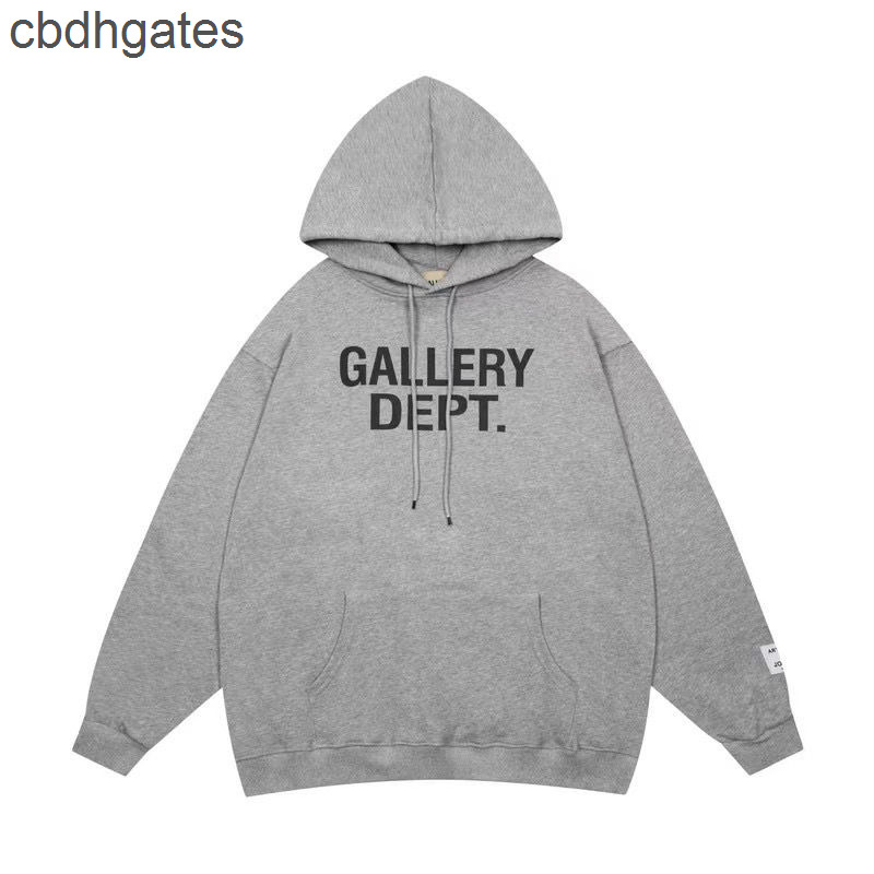 Hoodies Loose Classic Sweaters Designer Galleryes Streetwear Dept Letter Print Hoodie Ins Men's Women's High Street Cotton Pullover Ltkx