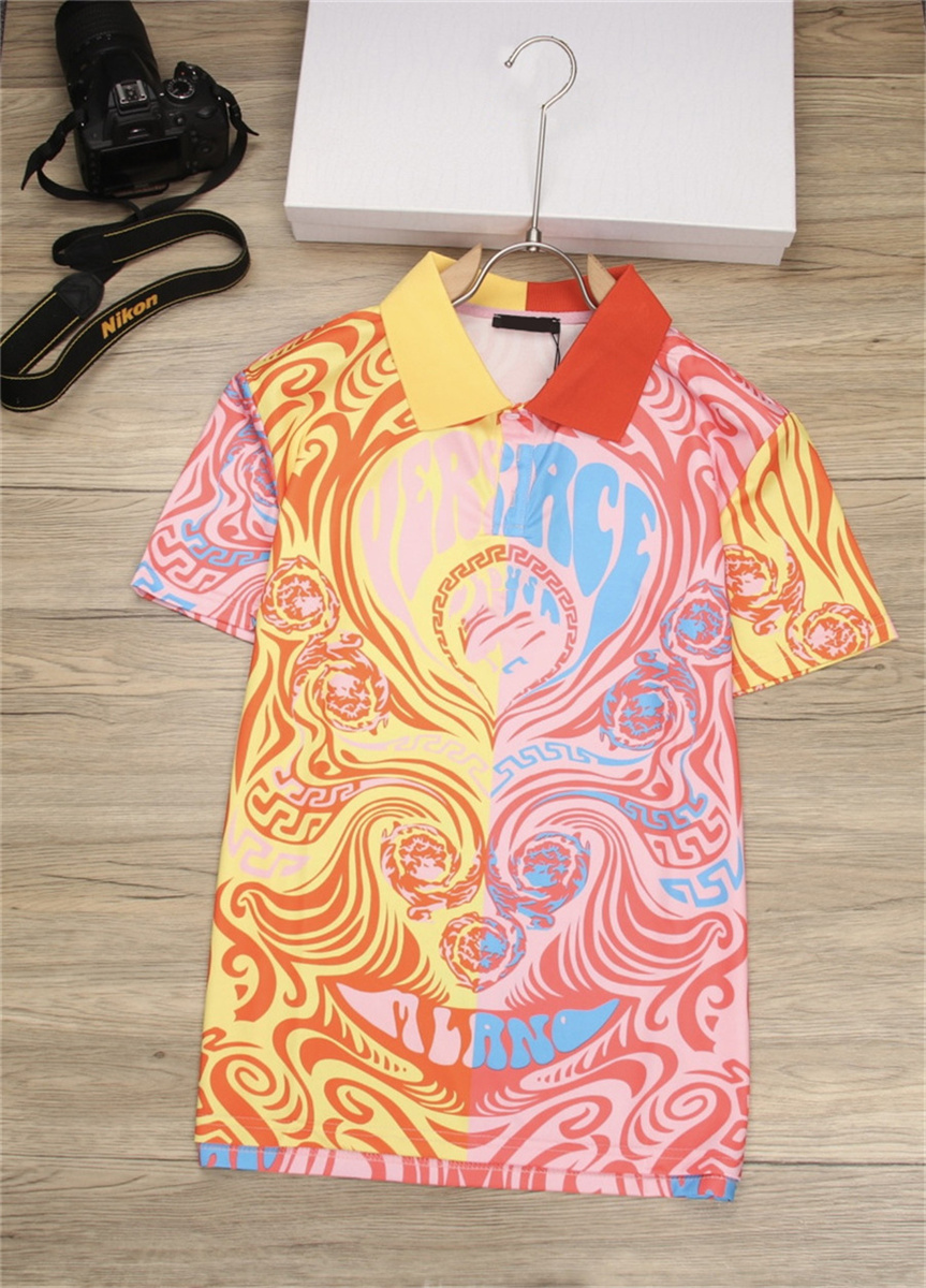 

Mens Polo Shirt Designer Man Fashion Horse T Shirts Casual Men Golf Summer Polos Shirt Embroidery High Street Trend Top Tee tl11
