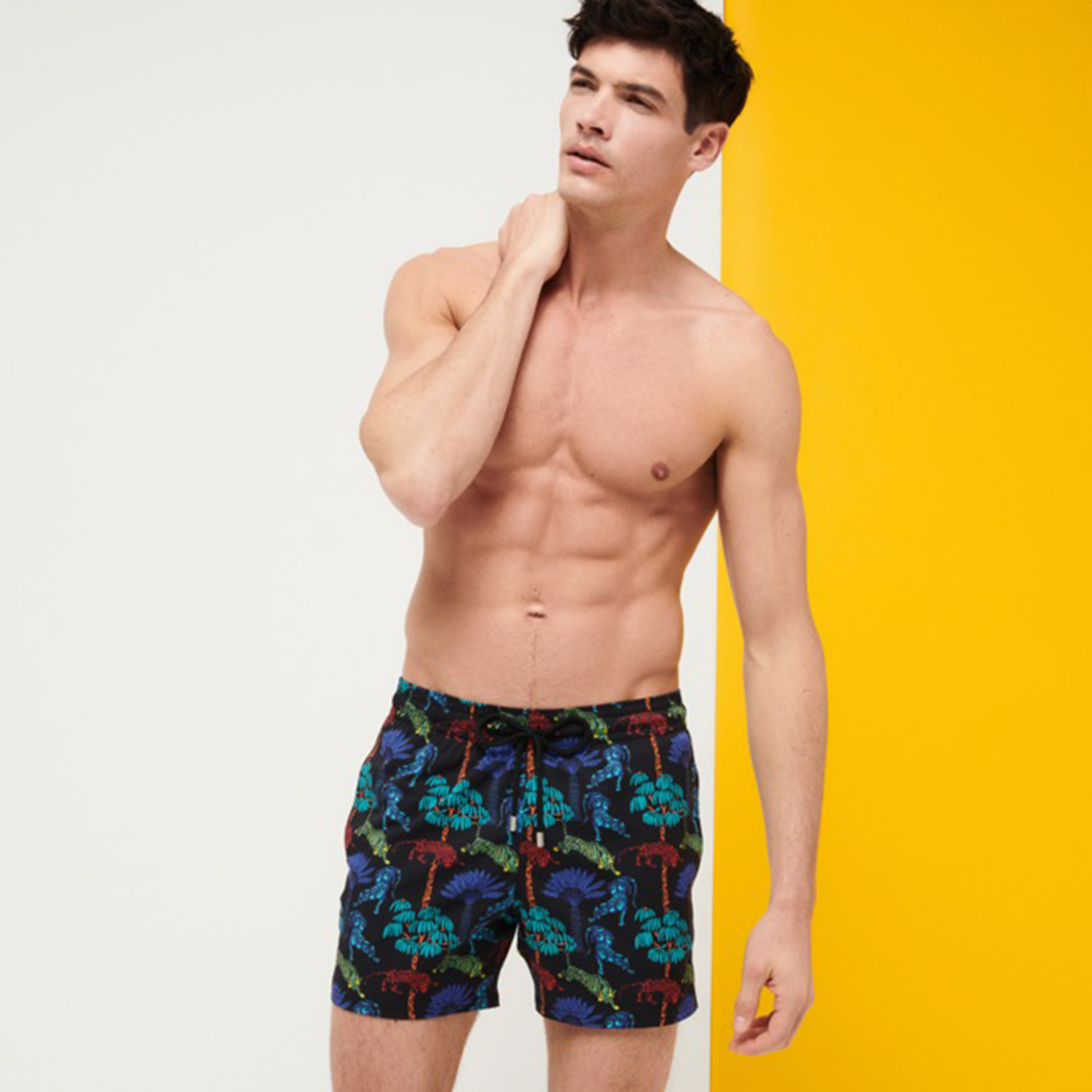 Vilebre Men's Shorts Men de maillot de bain Herringbones Turtles Summer Pantal