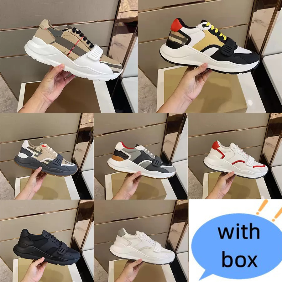 

Designer Sneakers Striped Casual Shoes Vintage Trainers Women Mens Fashion Lattice Brand shoe Men Outdoor Classic Tassel Flats With Box, 36