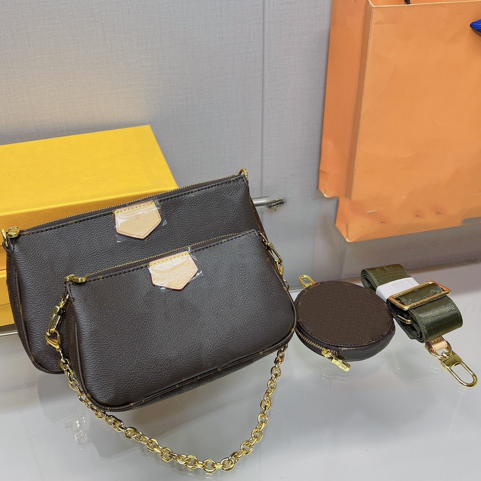 

Multipurpose Messenger Bag Outdoor Small Storage Bag Designer Luxury Three-Piece Shoulder Crossbody