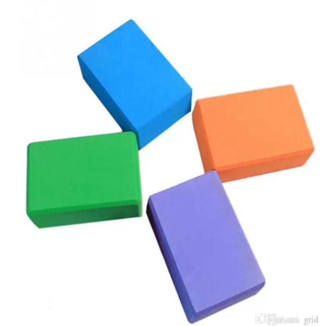 

High Density EVA Yoga Block Foam Foaming Block Brick Exercises Fitness Tool, Blue