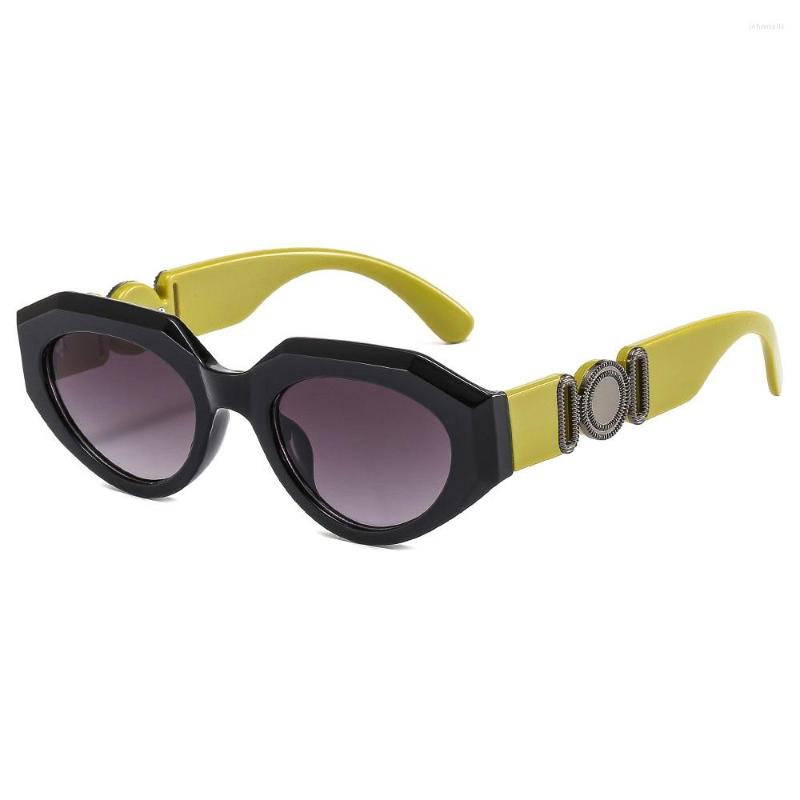 

Sunglasses Small Cat Eye Women Fashion 2022 Vintage Shades Men Brand Designer Luxury Sun Glasses UV400 Eyewear Oculos