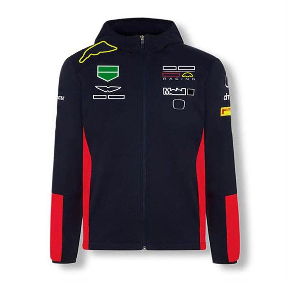 

2021 f1 hoodie jacket sweater autumn and winter thickened warmth formula 1 racing suit motorcade jacket casual coat large size can212N282C
