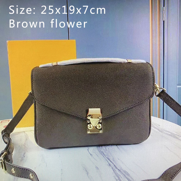 

Designer Bags Sale Crossbody Flower Handbags Purses Bags Hot Classic Hasp Mono Chain Women Tote Leather Lady Shoulder Bag Fashion Metal Fsxi, Red embossed