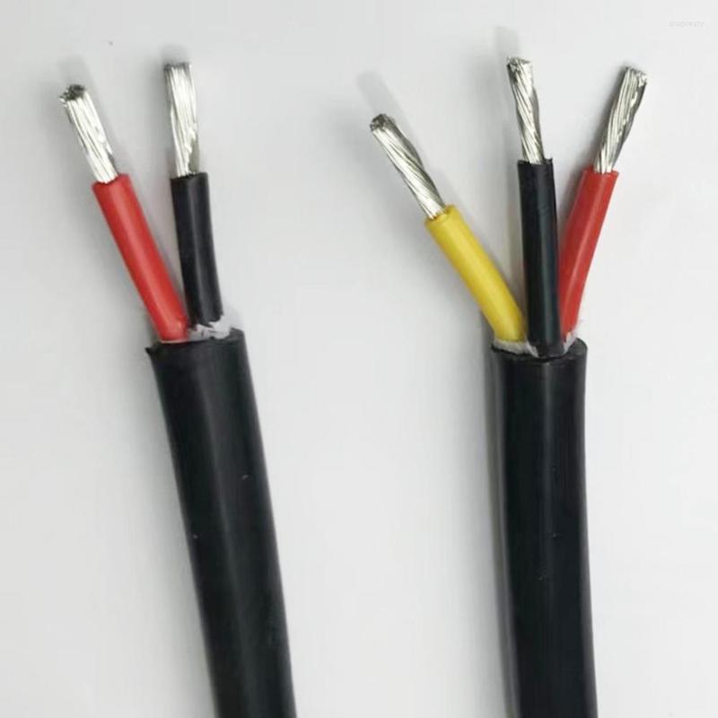 

Lighting Accessories 3 Core Silica Gel Wire 0.3/0.5/0.75/1/1.5/2.5mm2 Square Soft Silicone Rubber Sheathed Cable YGG Multicore High