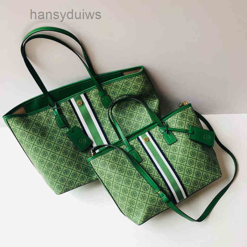 

Bags Designer Torys Handbag Bag 2021 New Womens Printing Large Capacity One Shoulder Hand Messenger Mami Shopping Tote Bag 56D0 JWWT, Black