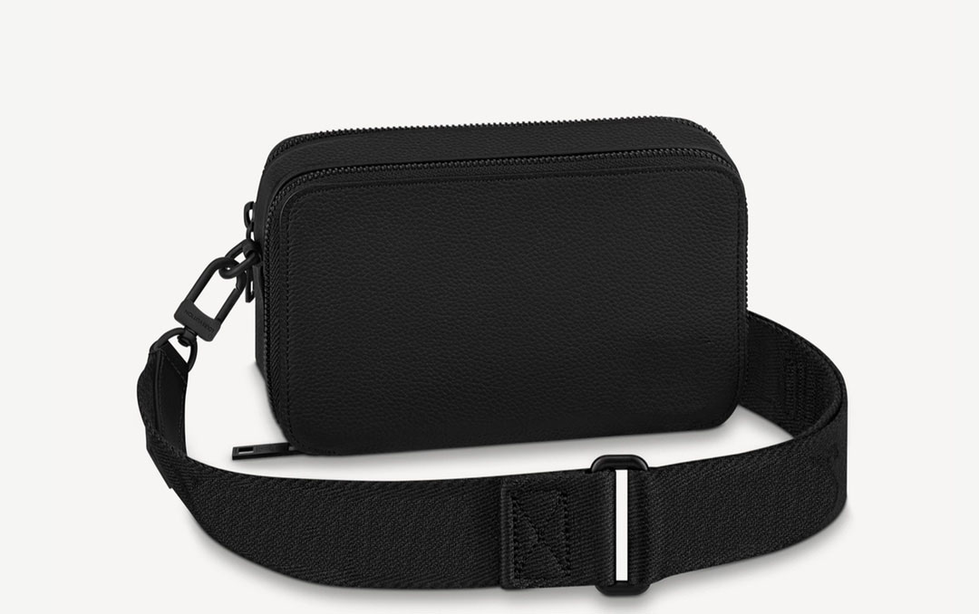 

HH Versatile Men Mini Alpha Wearable Bag Wallet Black Grained Leather 6 Card Slots Large Capacity Cross Body Shoulder Handbag Messenger Camera Bags M59161, Additional shipping fee