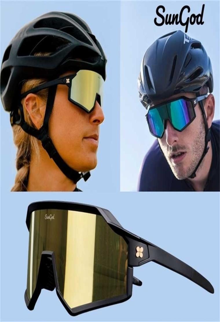 

SunGod Vulcans Colorful Cycling Glasses Outdoor Sports Sunglasses Unisex MT
