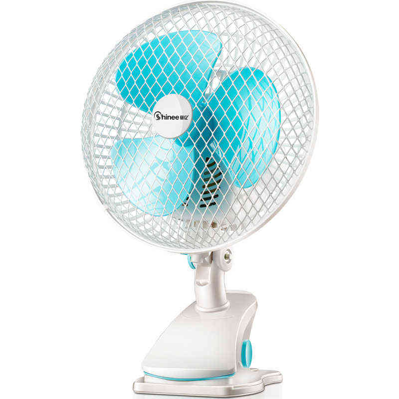 Electric Fans 7 Inch Electric Fan Bedside Clip Wall Fan Desktop Student Ventilador Dormitory Table Air Conditioner Household Office Air Cooler T2-image-800537897