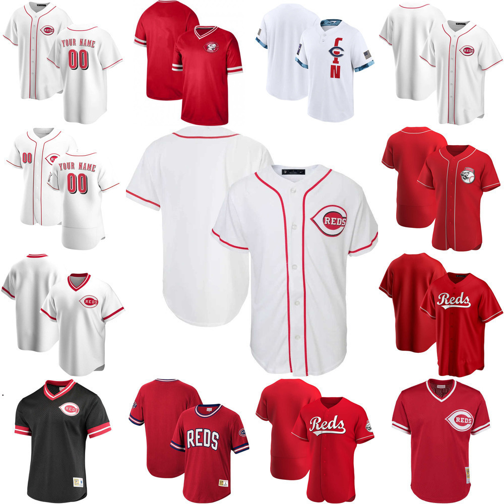 

Custom Jersey Mens women Youth Cincinnati''Reds''70 Tejay Antone 16 Tucker Barnhart 39 Lucas Sims 37 Tyler Stephenson Baseball Jerseys, Color