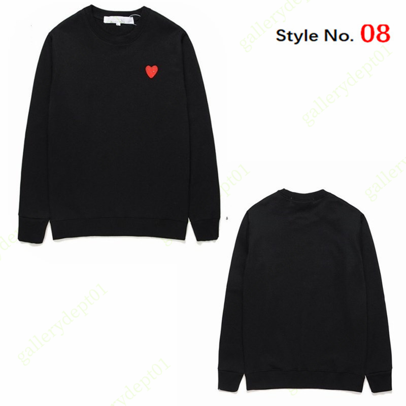 

mens sweatshirts designer sweaters high quality lower half heart camouflage heart tech fleeces women splash ink red heart hoody oversized streetwear long sleeve, Make up the difference