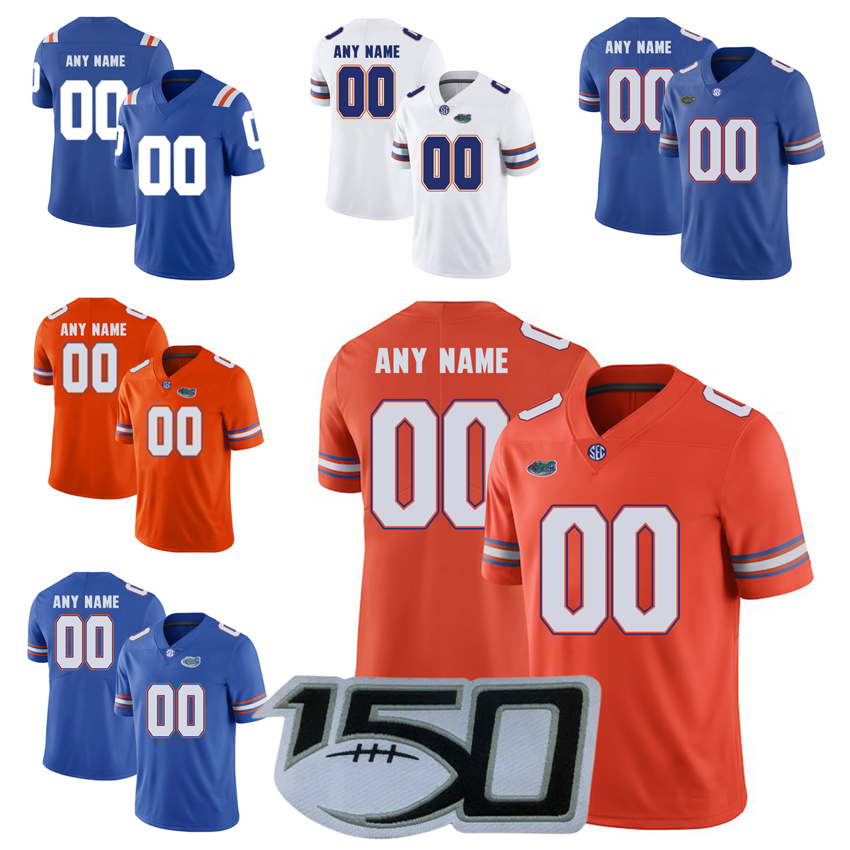 

Custom NCAA College Florida Gators Football Jersey 6 Jeff Driskel 11 Kyle Trask 15 Tim Tebow 22 E.Smith 81 Aaron Hernandez Jerseys Stitched Men Women Youth Kids Boys, Man size s-6xl