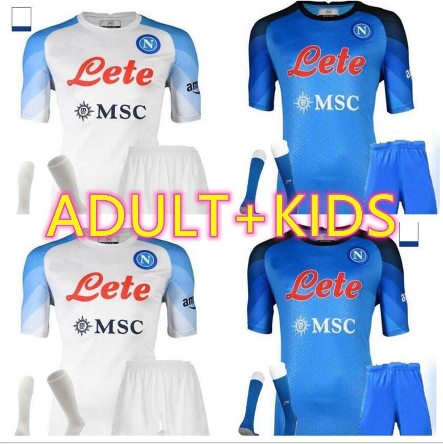 

Soccer Jerseys Napoli Halloween MARADONA Maglietta da calciatore INSIGNE 22 23 SSC Naples MAGLIA full sets home away 4th GK Football Shirt