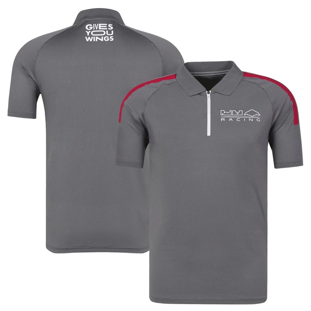 2022 f1 Fans T-shirt Summer Men's Fashion Round Round Cou Roundable T-shirts Formule 1 Costume de course Équipe Uniforme Short-Sle242a