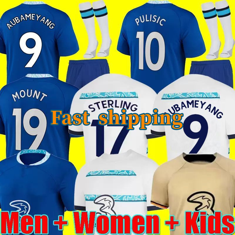 

22 23 CFC Fans Tees Soccer Jersey PULISIC MOUNT HAVERTZ STERLING JORGINHO 2022 2023 football shirt men women kids set kits KOULIBALY KANTE uniform socks Mendy T. SILVA, Postage