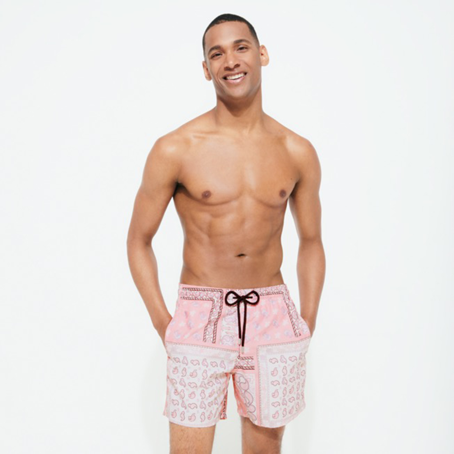 Vilebre Men's Shorts Men de maillot de bain Herringbones Turtles Summer Pants d←contract←s Man Shorts pour hommes de la mode Bermuda Shorts 10977