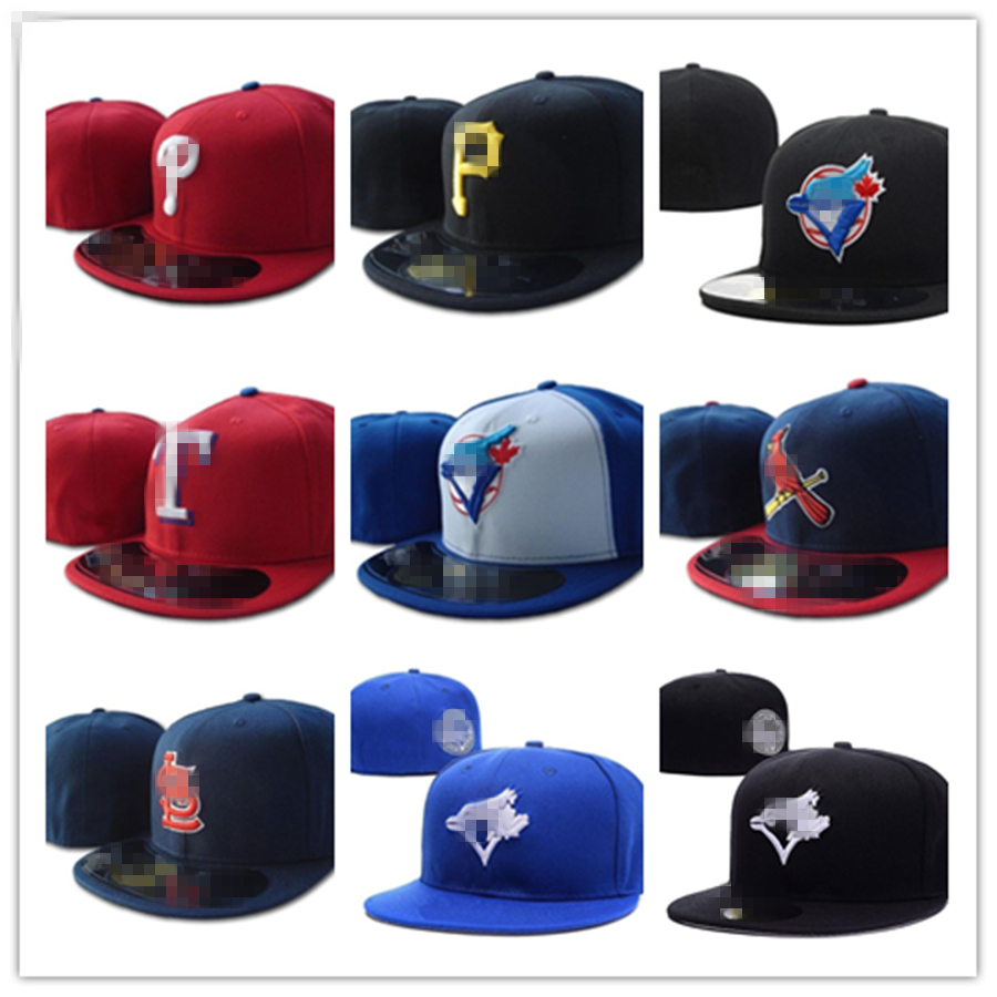 

Good Quality All Team Fan's HOu Fitted Baseball Fitted Hat On Field Mix Order Size Closed Flat Bill Base Ball Snapback Caps Bone Chapeau H5