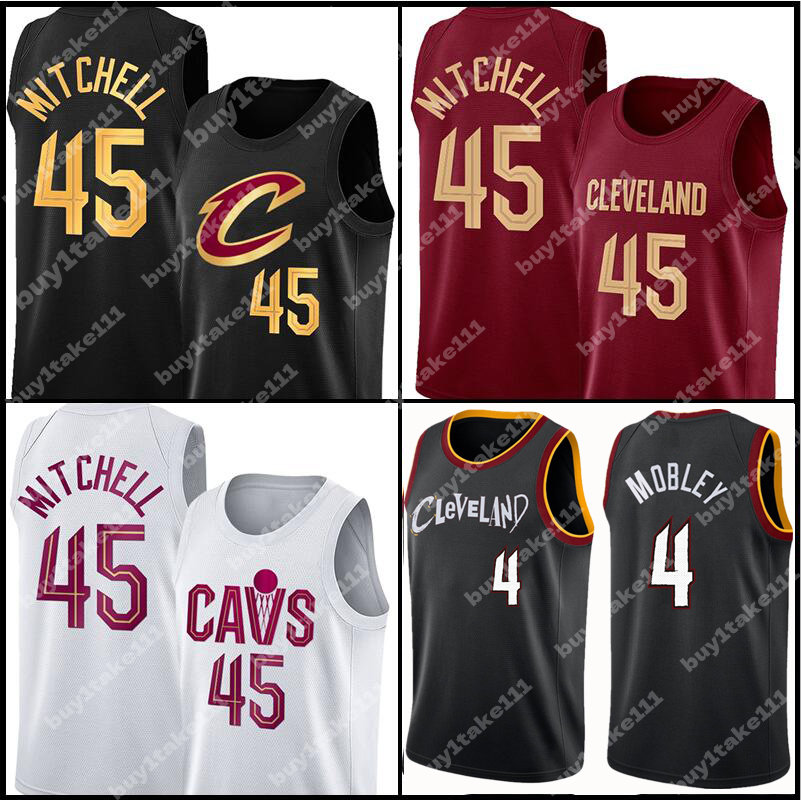 

Donovan 45 Mitchel Evan 4 Mobley Jersey Cleveland''Cavaliers''Basketball Devin Chris Booker Paul Dwyane Jimmy Wade Butler Men 2022-23 Jerseys, Mens jerseys(qi shi)