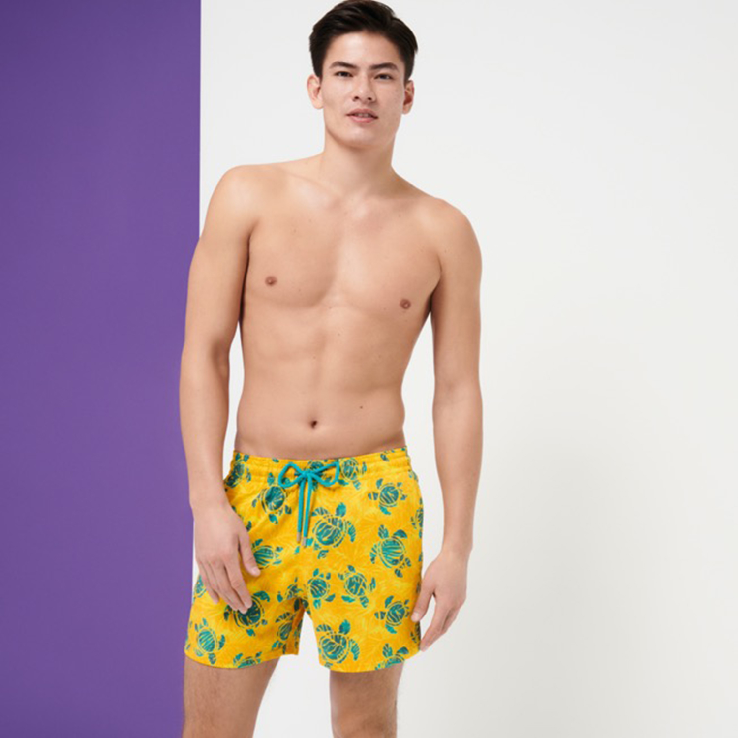 Vilebre Men's Shorts Men de maillot de bain Herringbones Turtles Summer Pantal