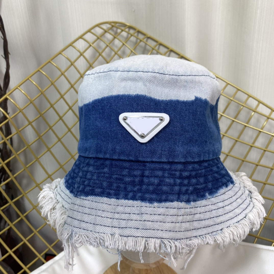 Fashion wide brim hat designer bucket hattrucker men fitted caps cowboy cowgirl flat bonnet beanie baseball cap snapbacks unisex outdoor casual p