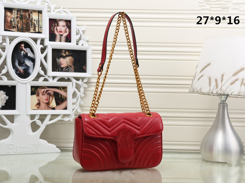 

2023 Brand Fashion Vintage Handbags Womens bags Designer Handbags for Women Leather black white red Chain Bag Cross body Shoulder Bags, Customize