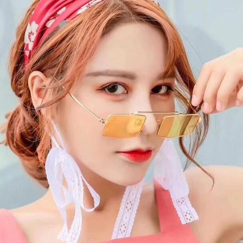 

Sunglasses Square Shades Men&Women Vintage Retro Brand Design Sun Glasses Female Cool Eyewear N410