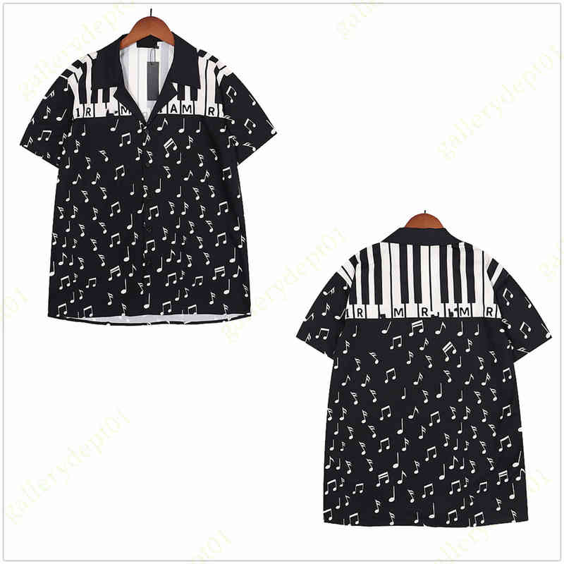 

Men's T-Shirts men shirt mens designer shirts Coconut Alphabet Print womens t shirt tassel letters Cashew clothes t shirts oversized fit t-shirt starry high street, 1pcs button