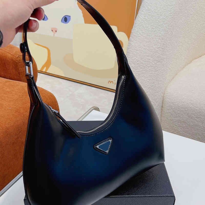 

Cross Body Bags Hobo Shoulder Classic Triangle underarm tote Designer Women Handbags Purses 220908 ASEL, Grey