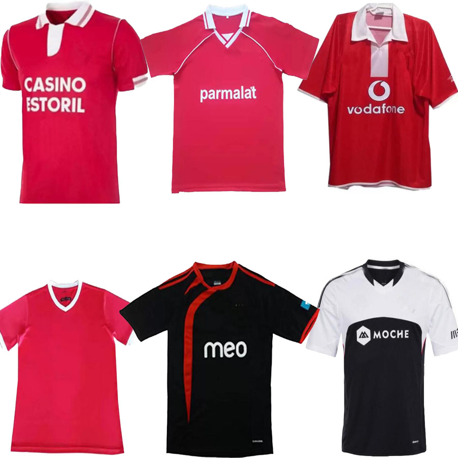

1961 21 22 benfica retro soccer jersey 04 05 09 10 13 14 Nuno Gomes Matic Simao DI MARIA Rodrigo 61 74 75 AIMAR CARDOZO David Luiz abrlp, Black