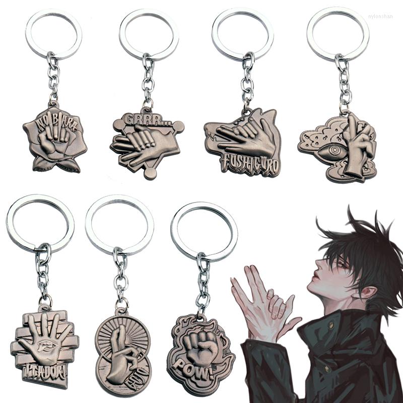 

Keychains Fashion Jujutsu Kaisen Yuji Itadori Keychain Fushiguro Megumi Cosplay Keyring Anime Jewelry Fans Souvenir Gifts