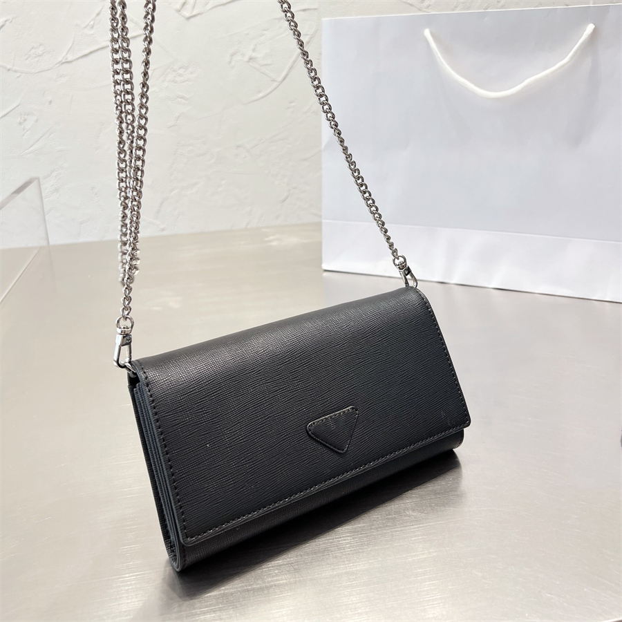 

Flap Vintage Tote Bags Women Handbag Shoulder Clutch Chain Leather Luxury Designer Crobody Female Purses Top Quality, Box
