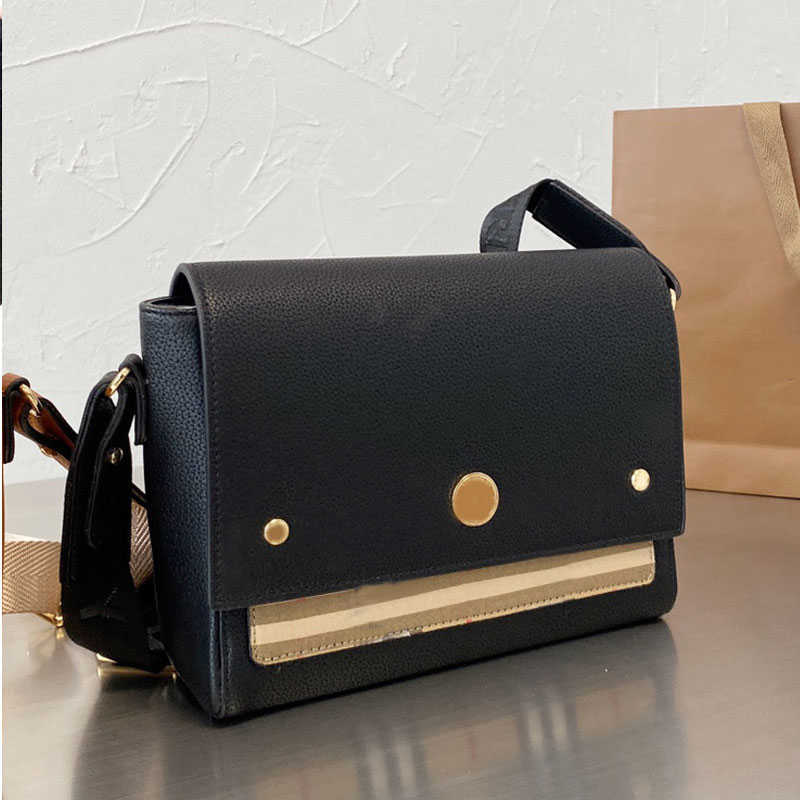 

Single Shoulder Messenger Bag Crossbody Back Handbag Special Linen Cowhide Leather Package Wide Starp Flap Stripes Wallet Purse 2022 top qua