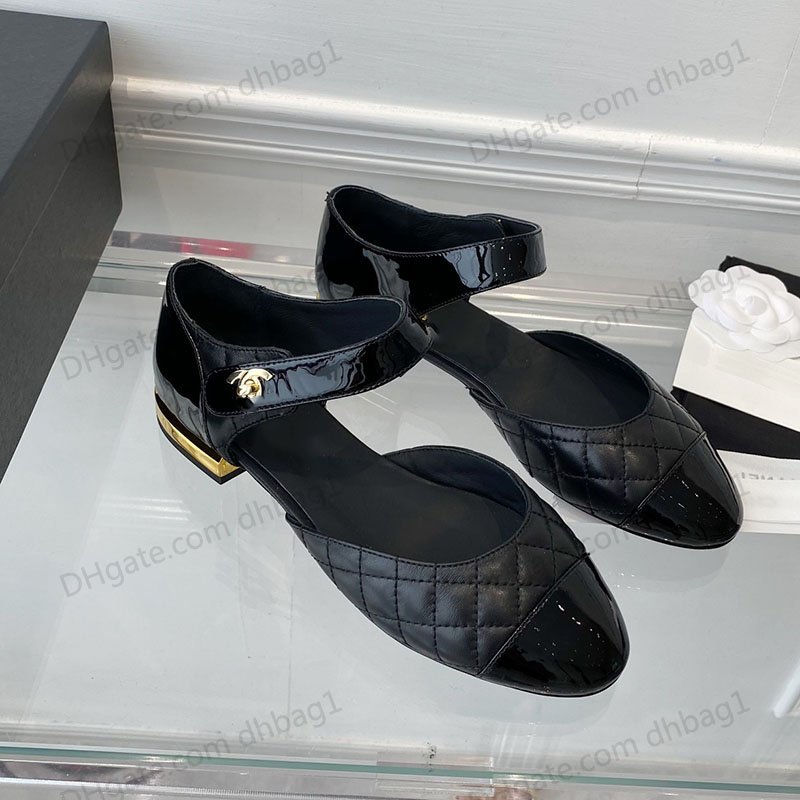 

Designer Womens Dress Shoes Sheepskin Black With Low Heel 2cm Booties Wedding Party Square Toes Sandals Matelasse Dresses Jeans Slingbacks Patent Leather Shoes, Shoes box